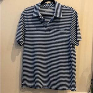 Striped Vineyard Vines Performance polo
